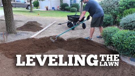 how to level your garden